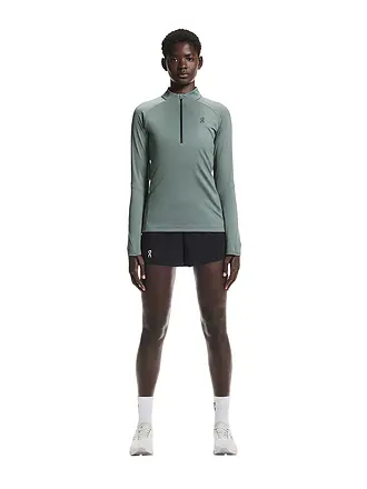 ON | Damen Funktions Zipshirt Climate | olive